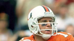 Florida State at Miami, 1992 - Quarterback Gino Torretta